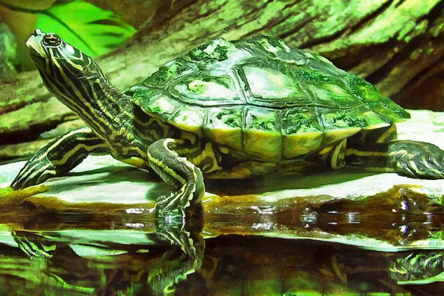 Черепаха водная красноухая