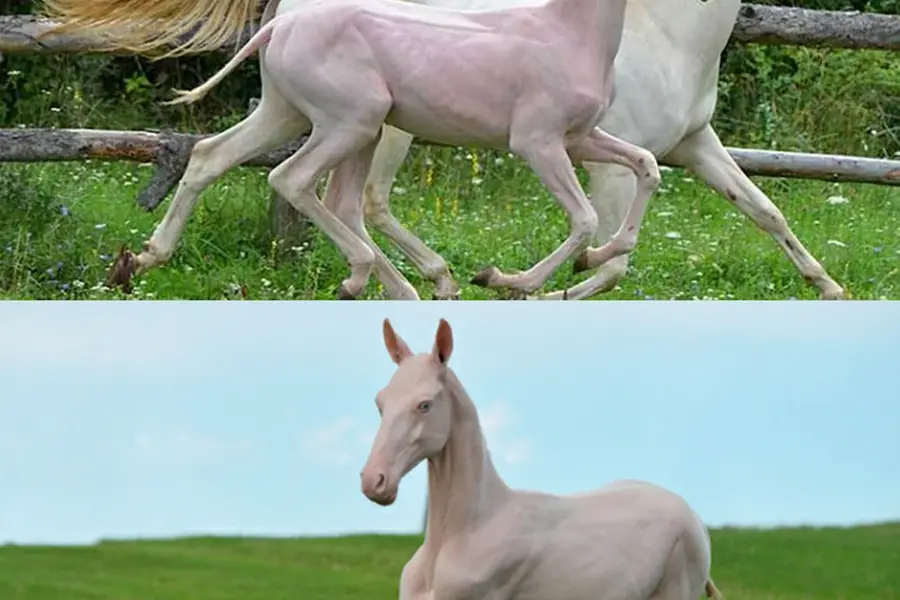 Лошадь без шерсти