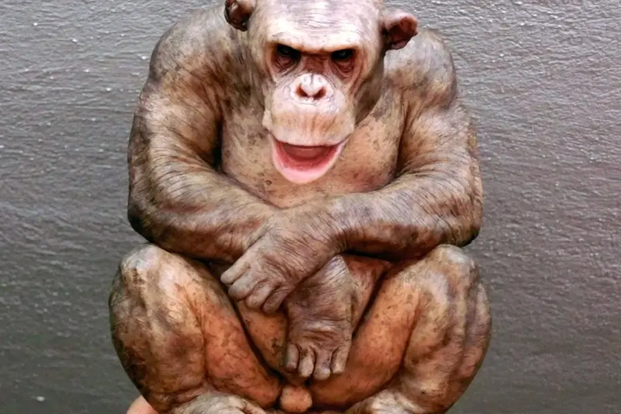 Накаченный шимпанзе
