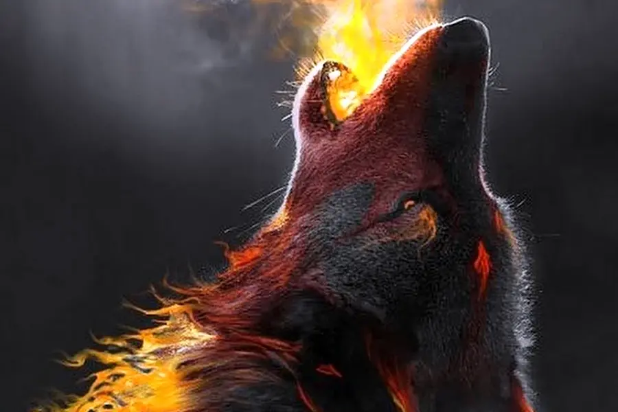 Огненный волк Пандемониум Тимофей