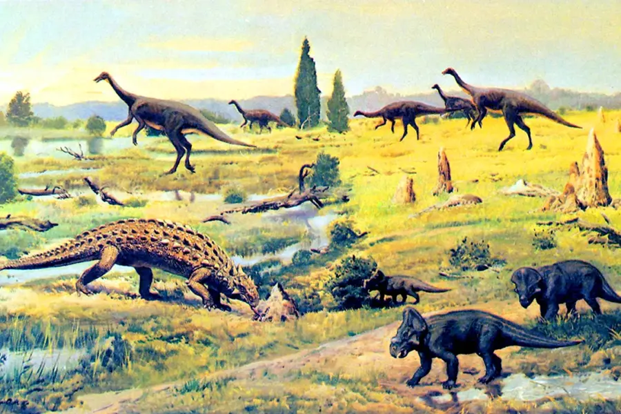 Зденек Буриан динозавры